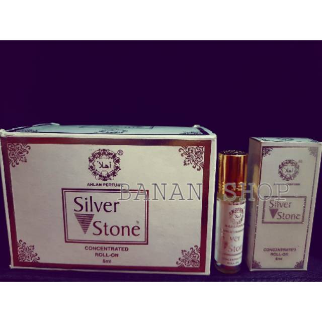 PARFUME AHLAN SILVER STONE 6ml