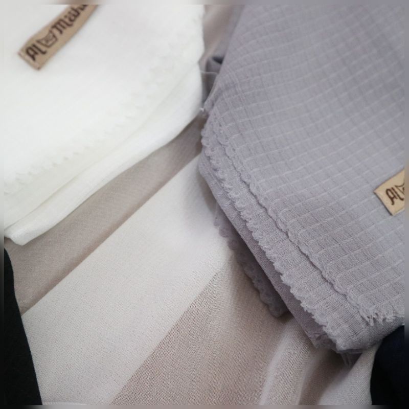 SEGIEMPAT WAFFLE LASERCUT / JILBAB WAFFLE VOAL LASERCUT