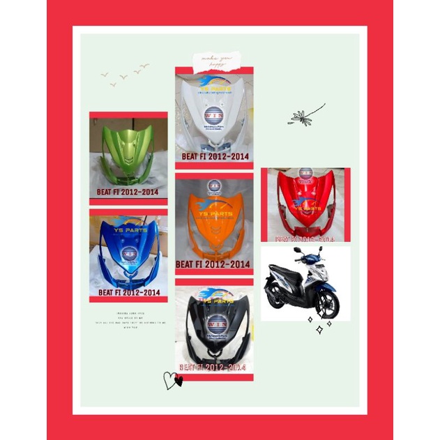 TAMENG BEAT FI 2012 2013 2014 2015| PANEL BEAT FI|RUMAH LAMPU HONDA BEAT INJEKSI