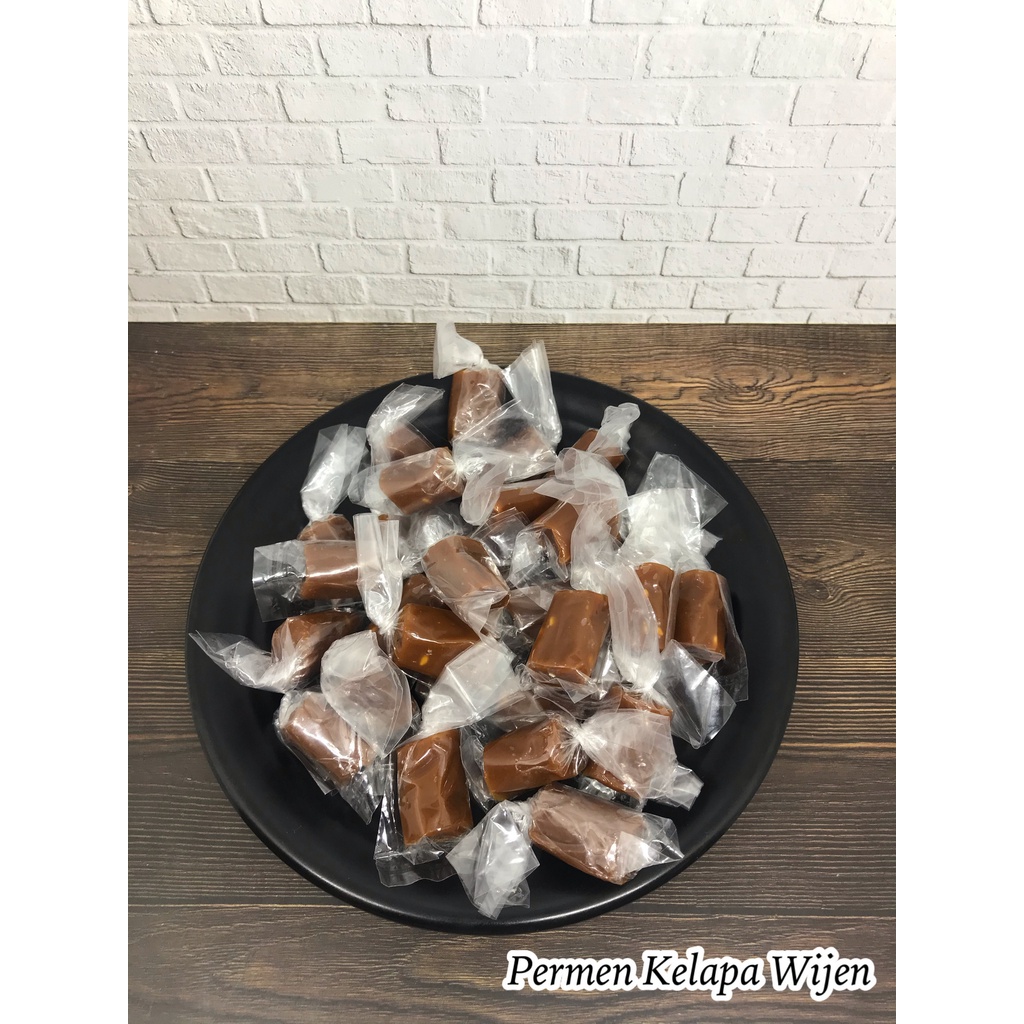 PERMEN KELAPA WIJEN 500 GRAM | BONBON KELAPA | BOMBON KELAPA | COCONUT CANDY SNACKY MEDAN