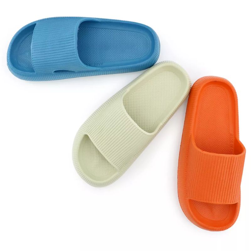 Sandal Karet Indoor Outdoor Unisex Sol Tebal / Sandal Rumah Sandal Kamar Mandi Antislip