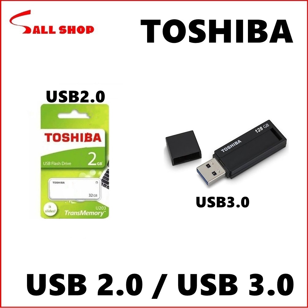 Toshiba Flashdisk  32GB/64GB/128GB Microvault High Speed USB 3.0 Flash Drive U203 Original Flashdisk