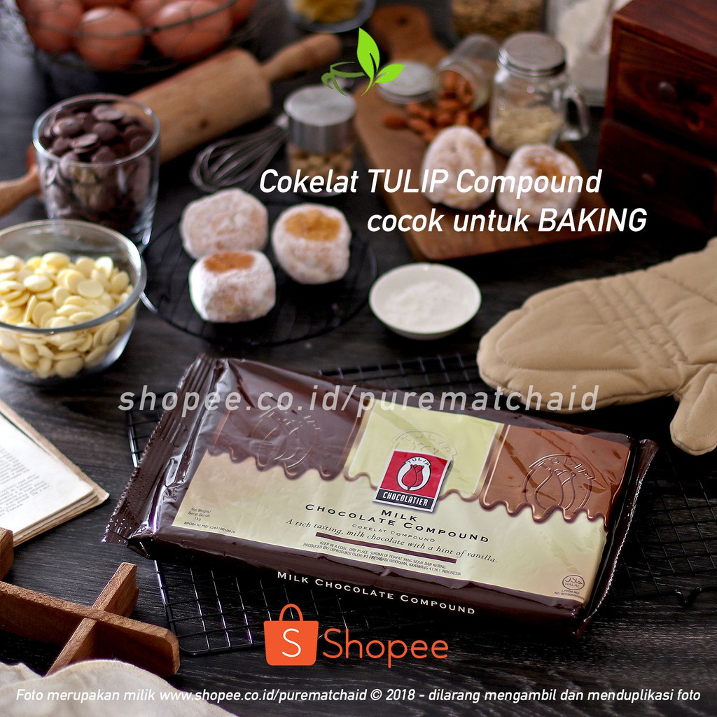 Coklat Tulip 1 kg Milk Chocolate Compound Cokelat Tulip ...