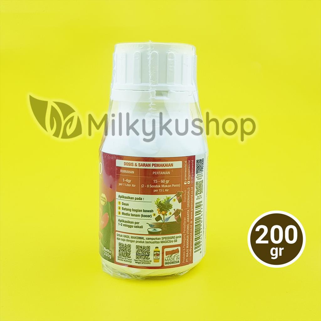 PUPUK SPEEDGRO 03 BUNGA 220 GRAM KEMASAN PABRIK