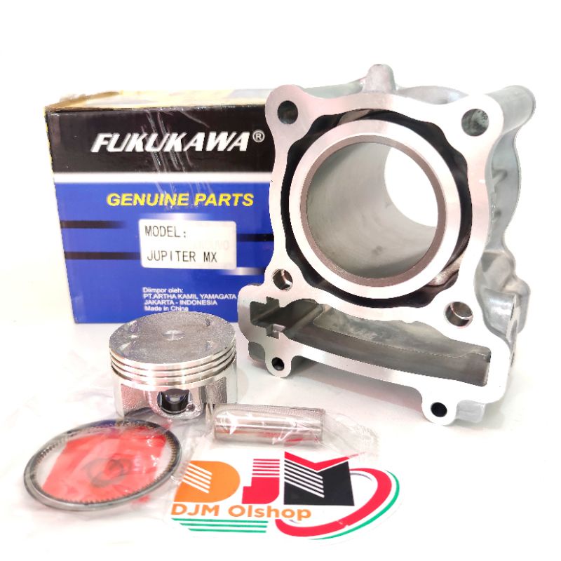 Blok Seher Komplit + Piston Kit Jupiter Mx 135 / Mx New135 Original Fukukawa