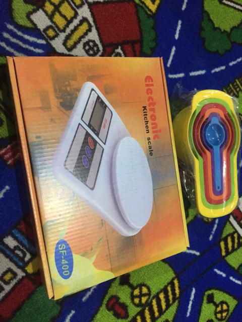 Electronic Kitchen Scale Sf-400 | Timbangan Dapur Digital 10 Kg