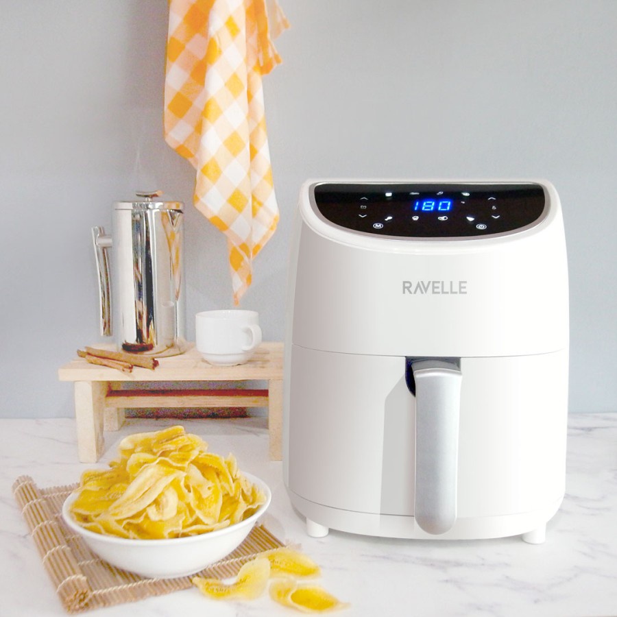 RAVELLE Digital Air Fryer 3.5 Liter Deep Fryer Goreng Tanpa Minyak RAF350/RAF350A