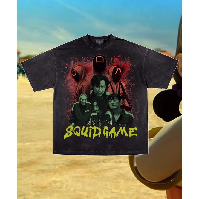 [PRE-ORDER] SQUID GAME T-SHIRT BOOTLEG 90S VINTAGE STYLE