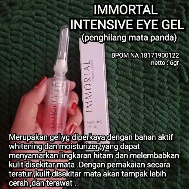 immortal intensive eye gel