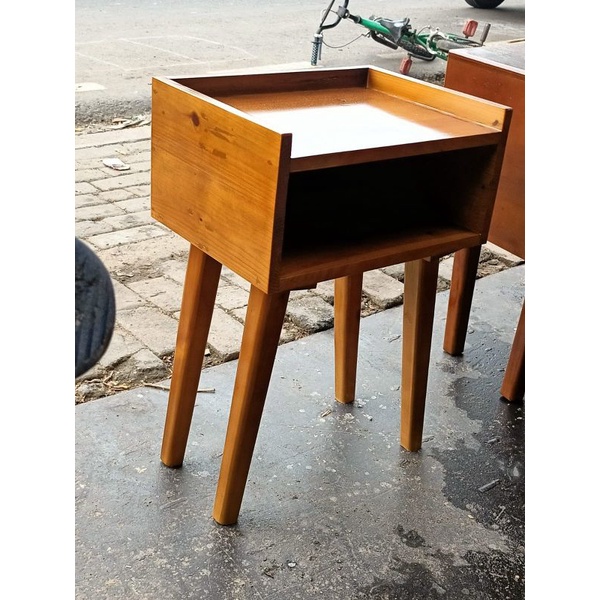 NAKAS MINIMALIS 40 X 30 X 60 KAYU JATI BELANDA