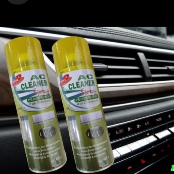 ZONE AC CLEANER Pembersih AC Dengan Disinfectan AC Cleaner Spray 400 ml Cairan Pembersih Evaporator Pengharum AC Mobil Rumah AC Cleaner Spray