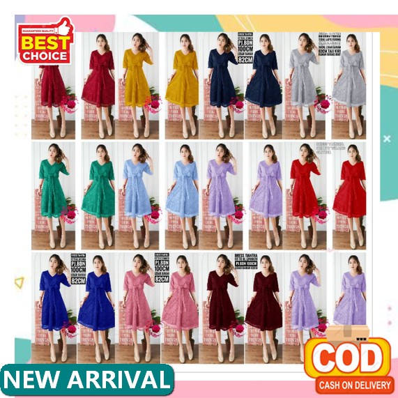 Liangyi Dress Batik Dress Chinese Style Terusan Imlek Edisi Cny Fashion Wanita Dress Pesta Party Dre