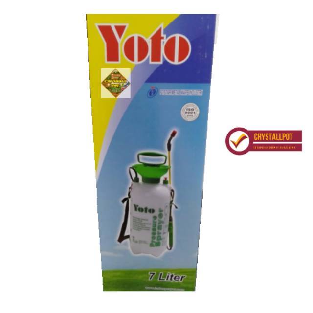 Pressure sprayer YOTO 7 liter (penyemprot tanaman bertekanan)