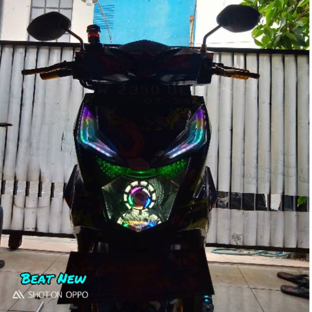 Lampu Sen Alis Remot Beat Esp  Beat Street l Custom Lampu Sen Alis RGB Premium Beat Esp / Beat Fi / 