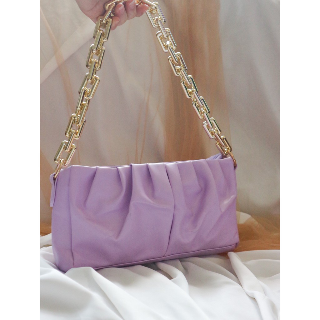 SUNFLOWER CHAIN BAG | TAS KOREA | TAS RUFFLE | TAS WANITA