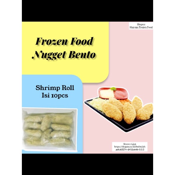 

Shrimp Roll Frozen Food Nugget Bento