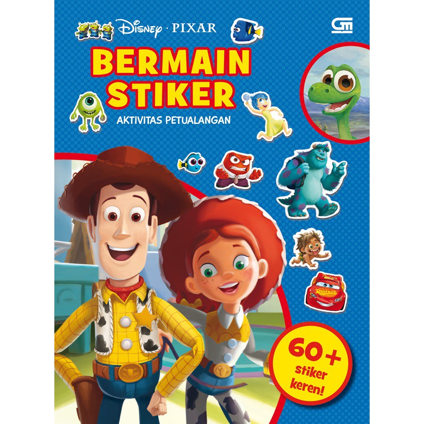 Disney Pixar: Bermain Stiker: Aktivitas Petualangan-2