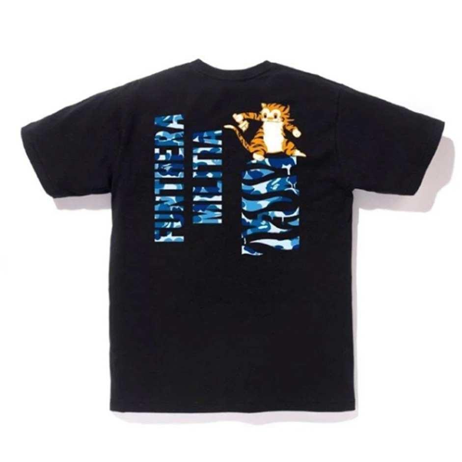 BAPE A BATHING APE ABC CAMO TIGER TEE Woodland Camo Tiger tee