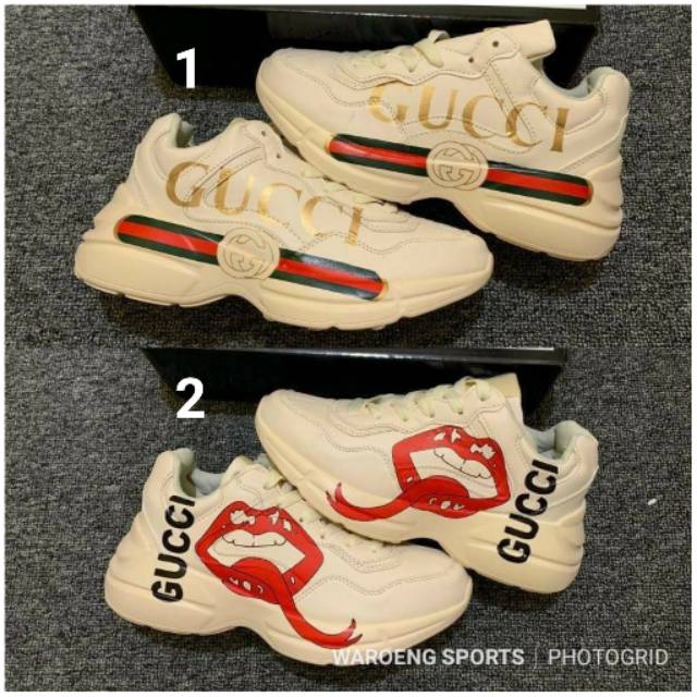 red gucci shoes women