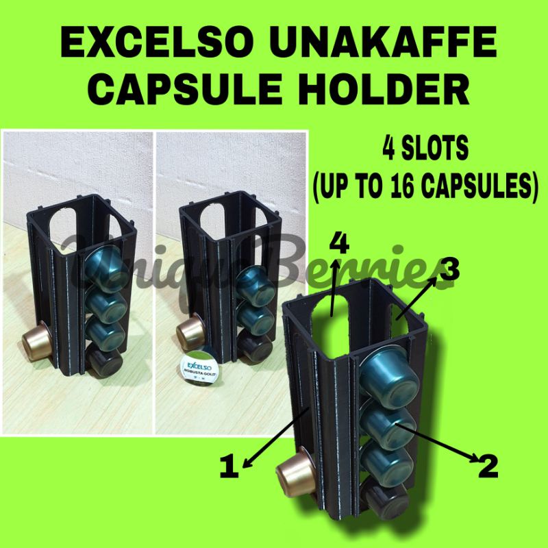 Excelso Unakaffe Capsule Holder Kapsul Tempat Kapsul Excelso Unakaffe Kapsule