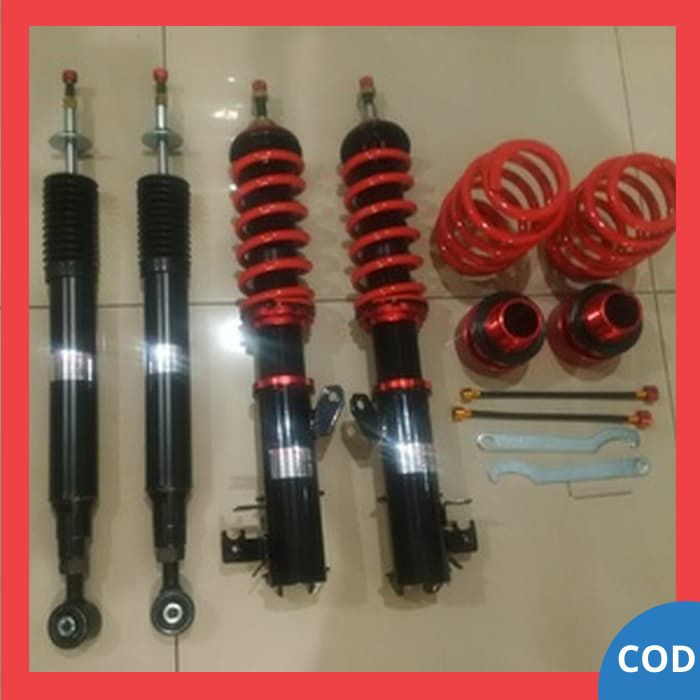 Coilover Kit Civic New Jazz-Brio-Freed Adjustable Hard Soft Air One
