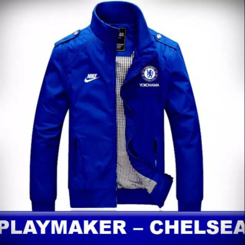 JAKET PLAYMAKER LIVERPOOL BLACK RED ORIGINAL PRIA WANITA