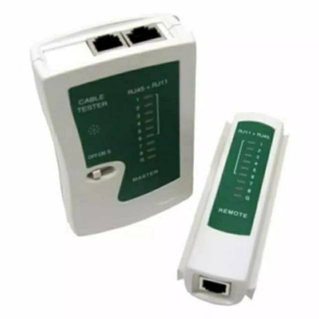 Lan Tester RJ45 RJ11 Alat Tes Kabel Lan