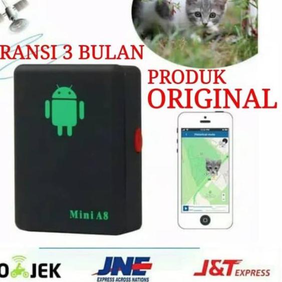 ♥ ( ORIGINAL ) Alat Sadap Suara Mini A8 GPS / GPRS / GSM Intelligent Locator ♫