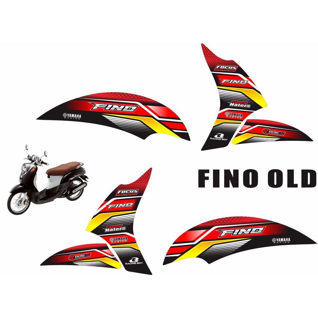 Jual List Decal Cod Variasi Yamaha Fino Old Striping Sticker Semi