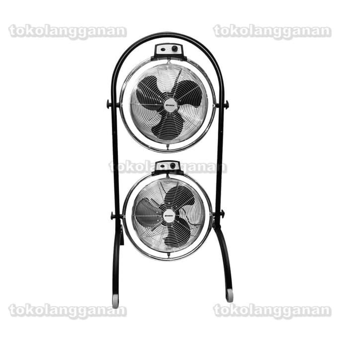 Krisbow Kipas Angin Industrial Double Fan 40 Cm