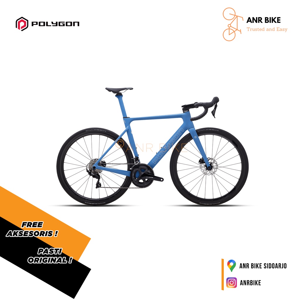 Polygon Helios A7 Sepeda Balap Road Bike Carbon NEW 2022 - Original