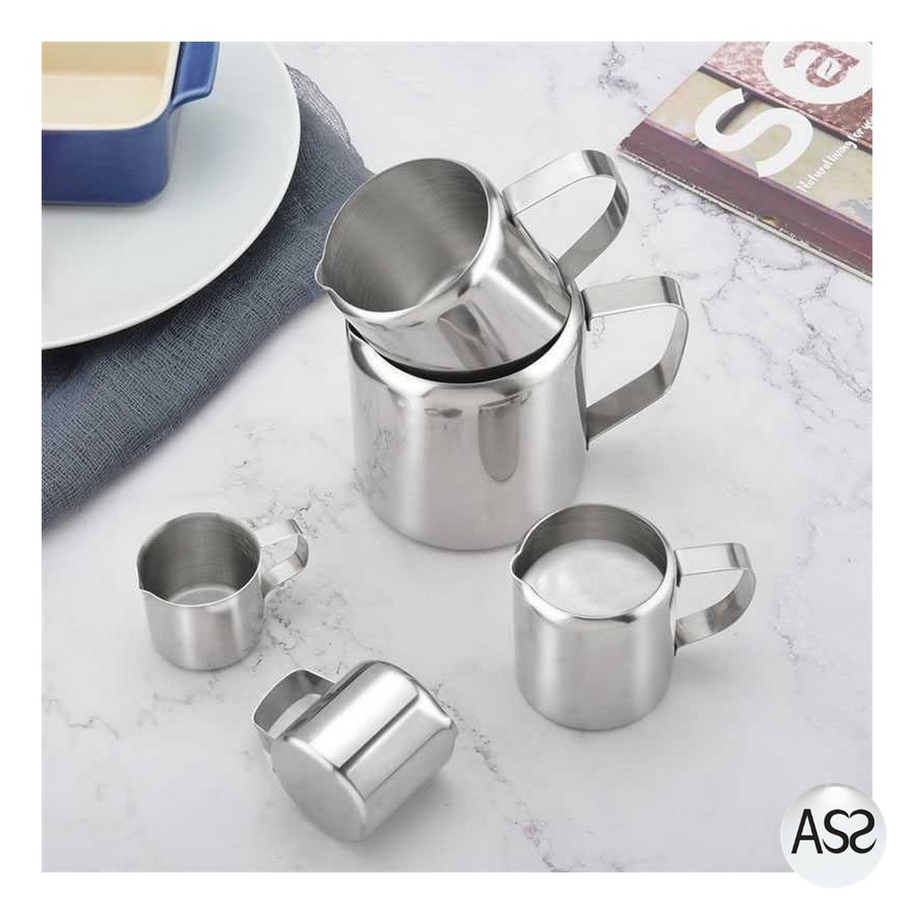 ASS Shop - DROHOEY Gelas Pitcher Kopi Espresso Latte Art Stainless Steel - S06HG