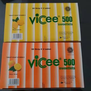  Vicee  500 Vitamin C 500 mg box Shopee Indonesia