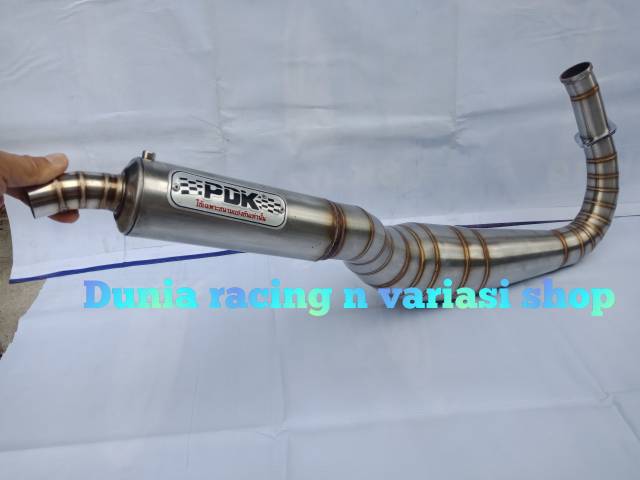 Knalpot racing RX King model Cobra Tello Thailand Stenlis PDK original