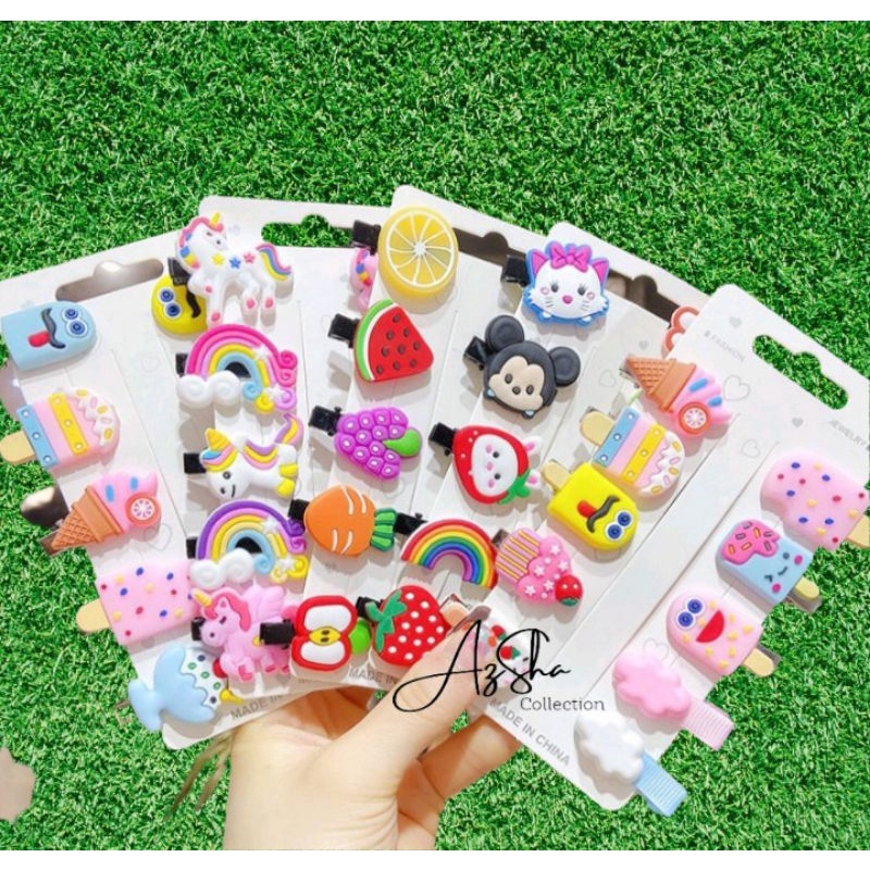 JEPIT RAMBUT ANAK MOTIF / AKSESORIS RAMBUT ANAK MOTIF / JEPIT RAMBUT KARAKTER