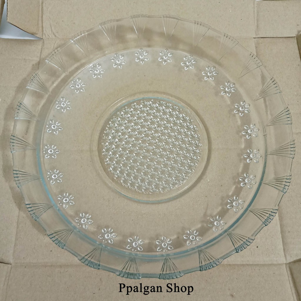 ✨PPALGAN✨ Kedaung Piring saji kaca besar SK-3000 / wadah makanan