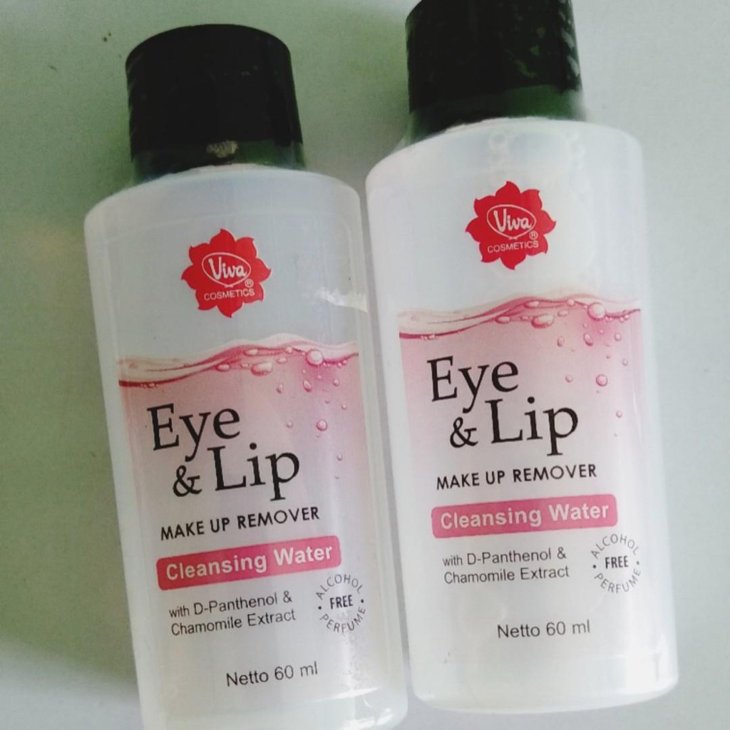 Jual Viva Eye & Lip Make Up Remover 30 / 60 ml Shopee Indonesia