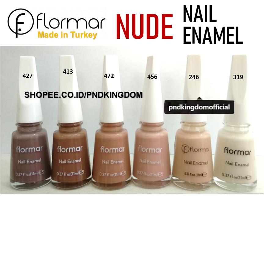 BEST Seller Kutek Flormar / Cat Kuku Nail Polish / Kutek Halal Flormar Turki