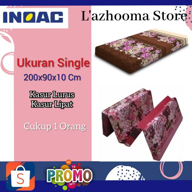 Single No 4 ( 200x90x10) Inoac Kasur Busa Asli