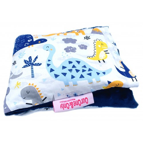 OurOne&amp;Only Cotton Minky Buckwheat Husk Pillow Long | Bantal Bayi