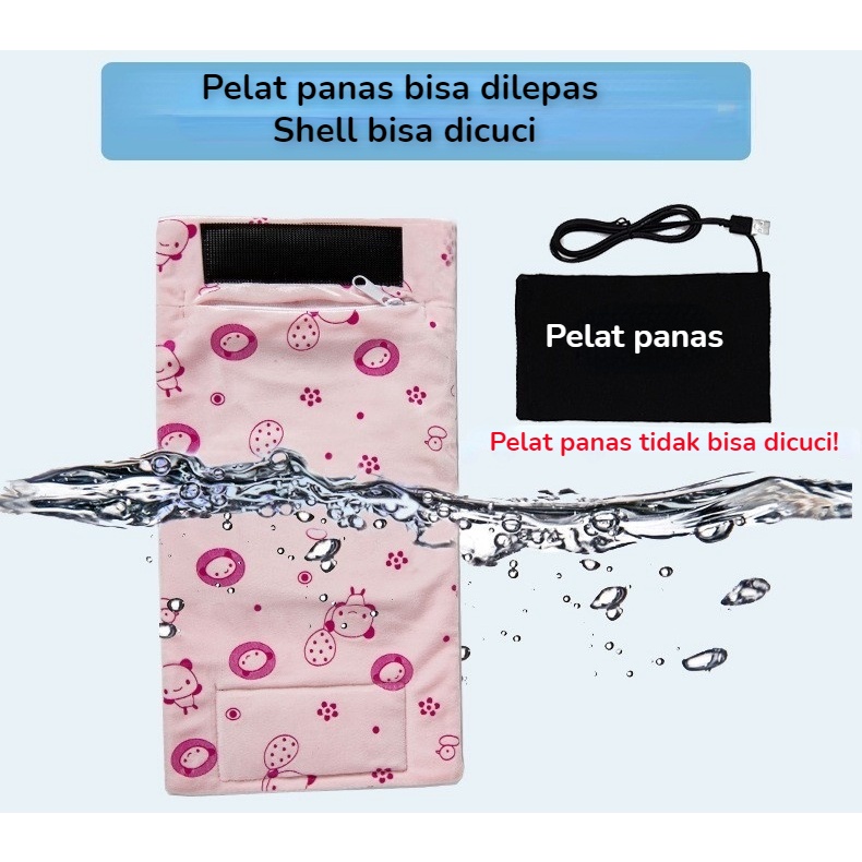 【Debora Mall】LB Penghangat Botol Susu Bayi Pemanas Botol Susu Portable Dengan USB Untuk Outdoor Botol Warmer Impor Asli