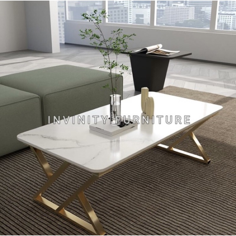 MEJA TAMU MARMER MODERN - MEJA RUANG TAMU BATU MARMER ASLI
