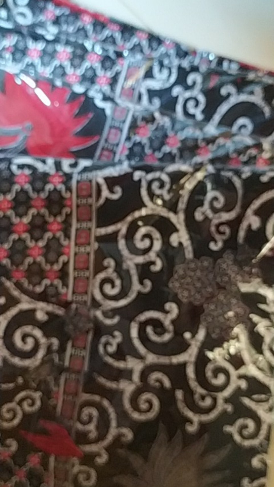 M-l-xl-xxl Batik Tunik Wanita Asj Sa Hrb026 Kenongo Pekalongan Sogan Tulis