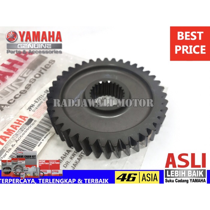 LAWAN GIGI GEAR GARDAN MIO M3 2PH-E7211-10 ASLI ORIGINAL YAMAHA {Property By Radjawali Part Motor}