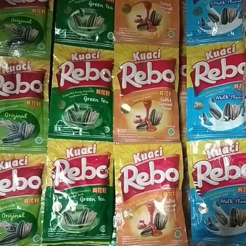 

kuaci Rebo biji bunga matahari 10 sachtet