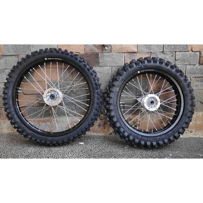 BANSET MOTOCROSS VELG TK RACING BAN DUNLOP DGX KLX DTRACKER ALL TYPE