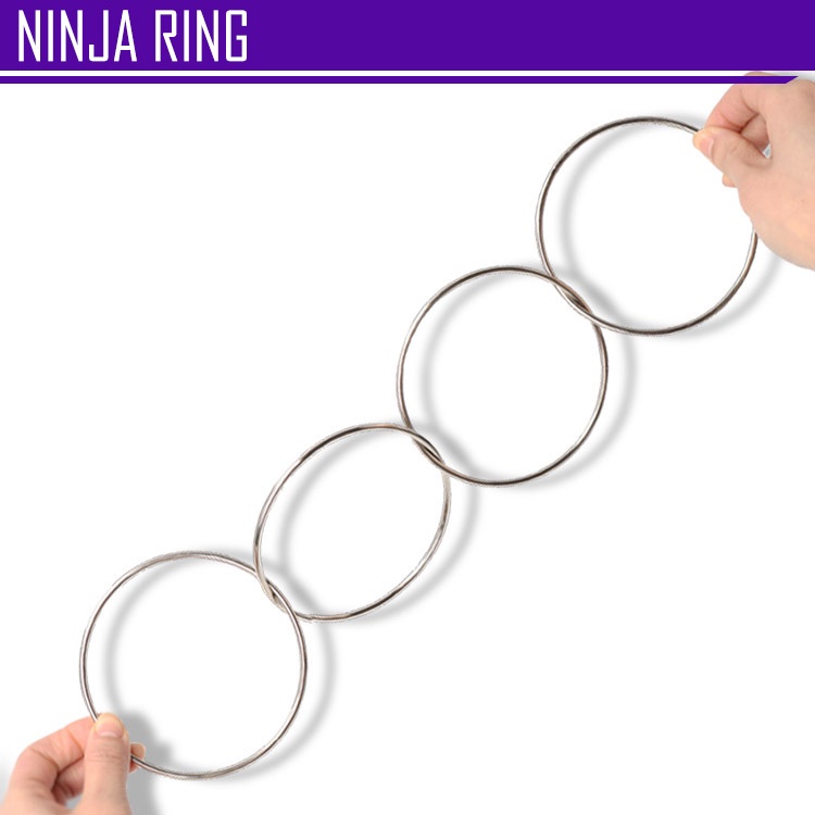 Alat Sulap Illusionist Magic 4 Ring Ninja Ring