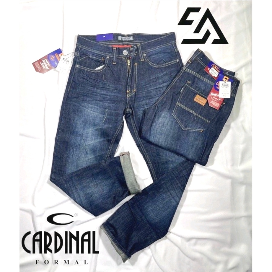 PROMO Celana jeans pria Cardinal / Celana Panjang Pria Cardinal Fashion COD