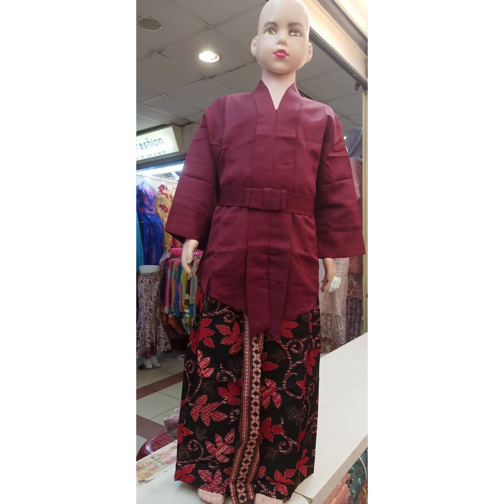 Stelan Kebaya Floy Anak Aneka Pilihan Warna