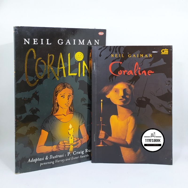 NOVEL CORALINE - NEIL GAIMAN (ORIGINAL)